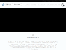 Tablet Screenshot of circuloblanco.com